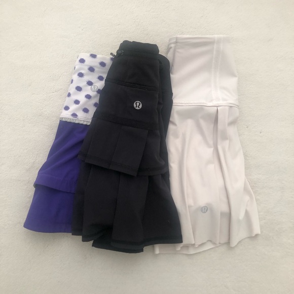 Lululemon Skirt Bundle 3 Skirts Size 4 - Picture 5 of 5